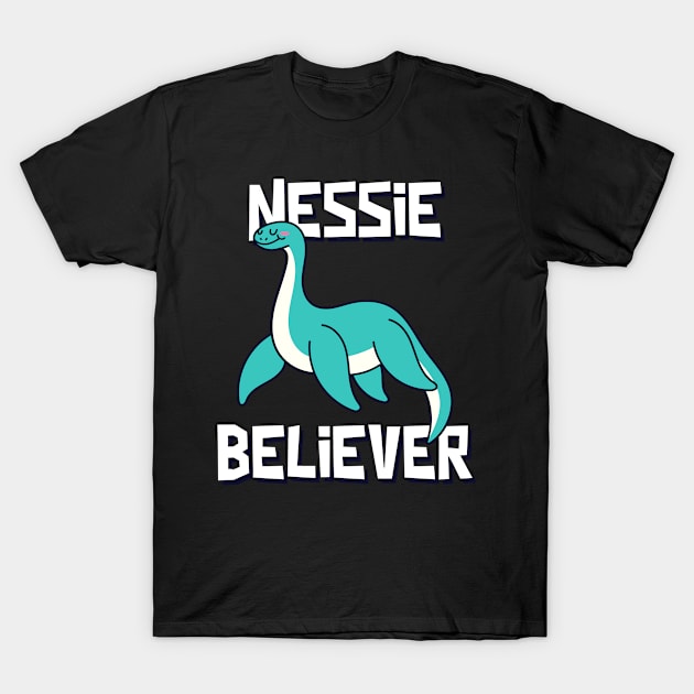 Nessie Believer T-Shirt by Ghoulverse